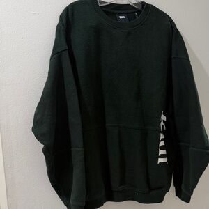 Kith Men's Dark Green Crewneck Sweater